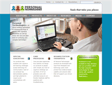 Tablet Screenshot of personaltechnologies.com